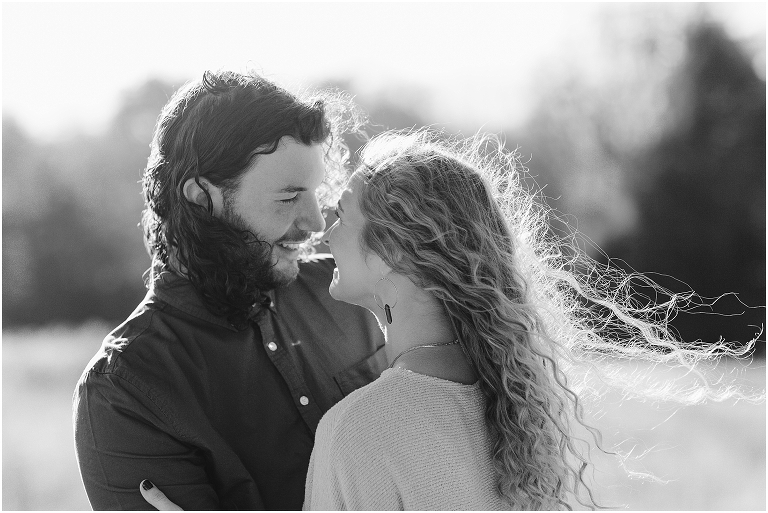 This Skyline Drive fall engagement session was straight fire. The autumn sunset colors of Tanner's Ridge Overlook and these stylish couple were too hot to handle
