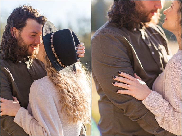 This Skyline Drive fall engagement session was straight fire. The autumn sunset colors of Tanner's Ridge Overlook and these stylish couple were too hot to handle