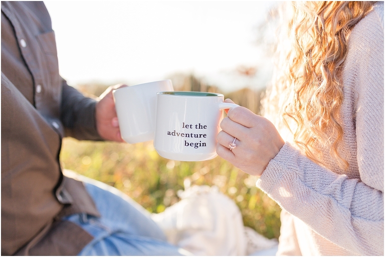 This Skyline Drive fall engagement session was straight fire. The autumn sunset colors of Tanner's Ridge Overlook and these stylish couple were too hot to handle