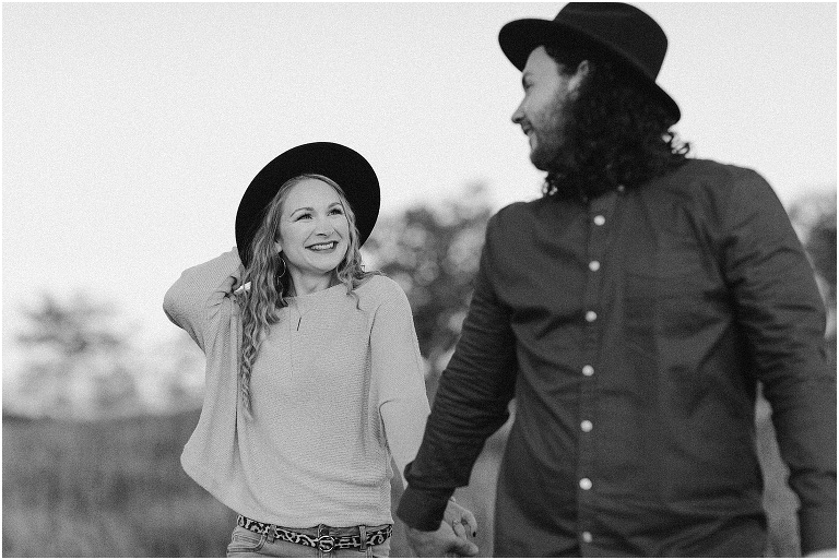 This Skyline Drive fall engagement session was straight fire. The autumn sunset colors of Tanner's Ridge Overlook and these stylish couple were too hot to handle