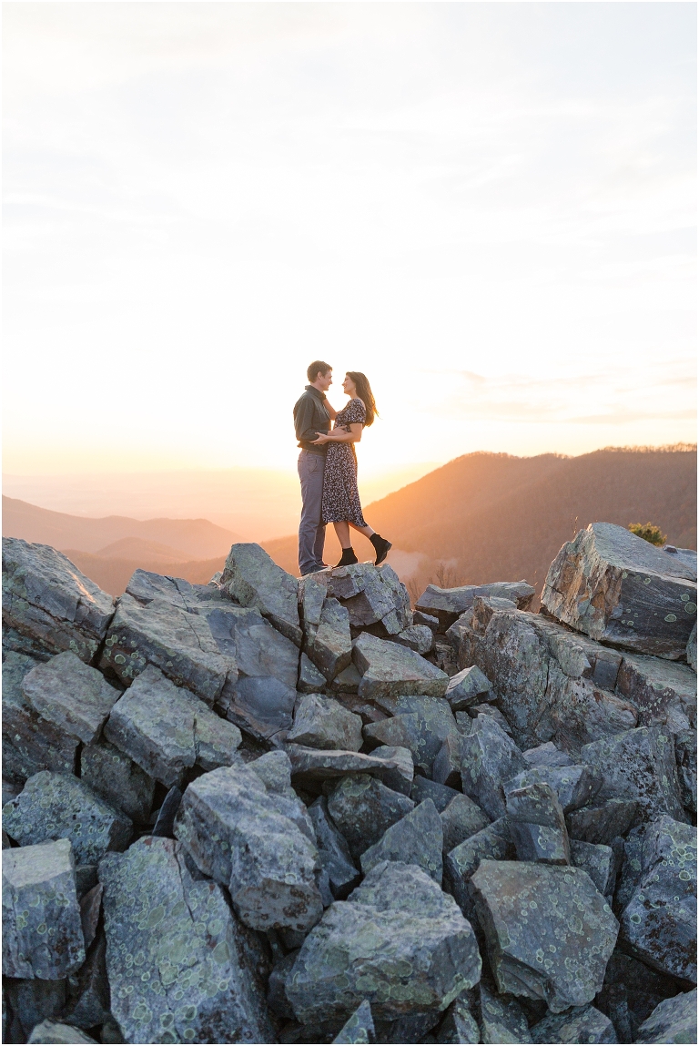 Virginia Wedding and Engagement Photographer Best of 2020 Weddings and Engagements Sydney Kane Photography Blackrock Summit Engagement Session Skyline Drive