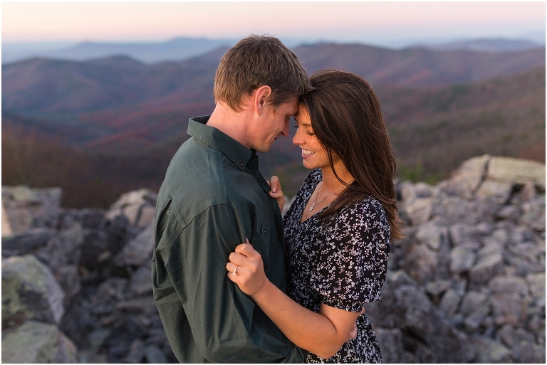 Virginia Wedding and Engagement Photographer Best of 2020 Weddings and Engagements Sydney Kane Photography Blackrock Summit Engagement Session Skyline Drive