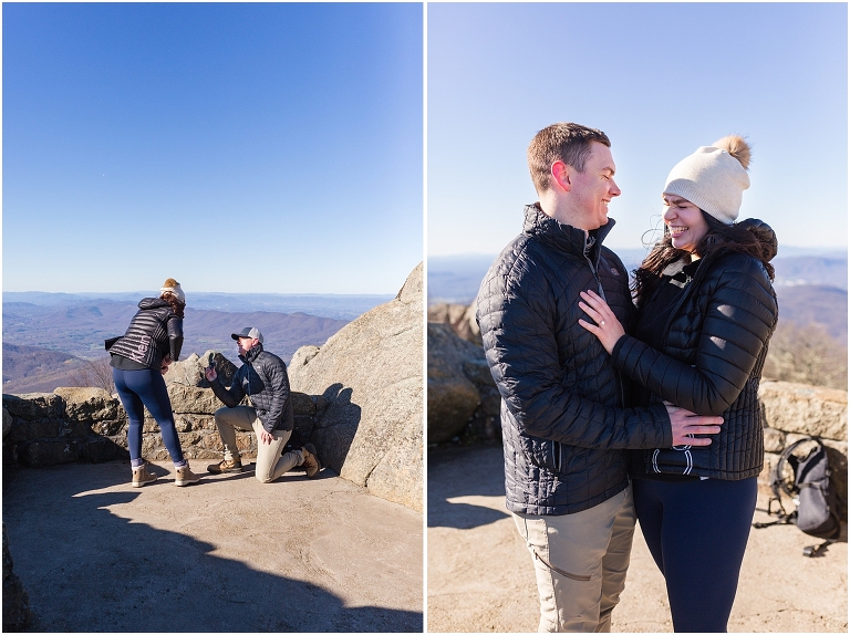 Virginia Wedding and Engagement Photographer Best of 2020 Weddings and Engagements Sydney Kane Photography Sharp Top Hike Proposal
