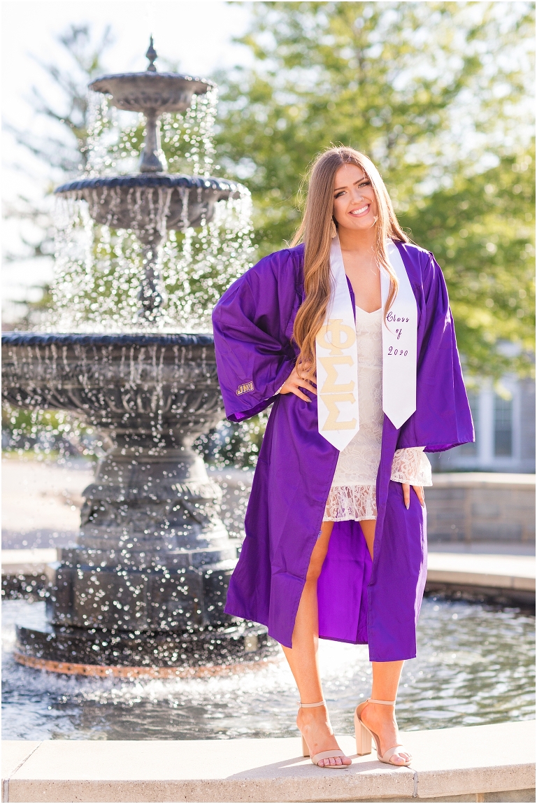 Virginia Senior Portrait Photographer Best of 2020 Seniors Sydney Kane Photography James Madison University Graduation Portraits