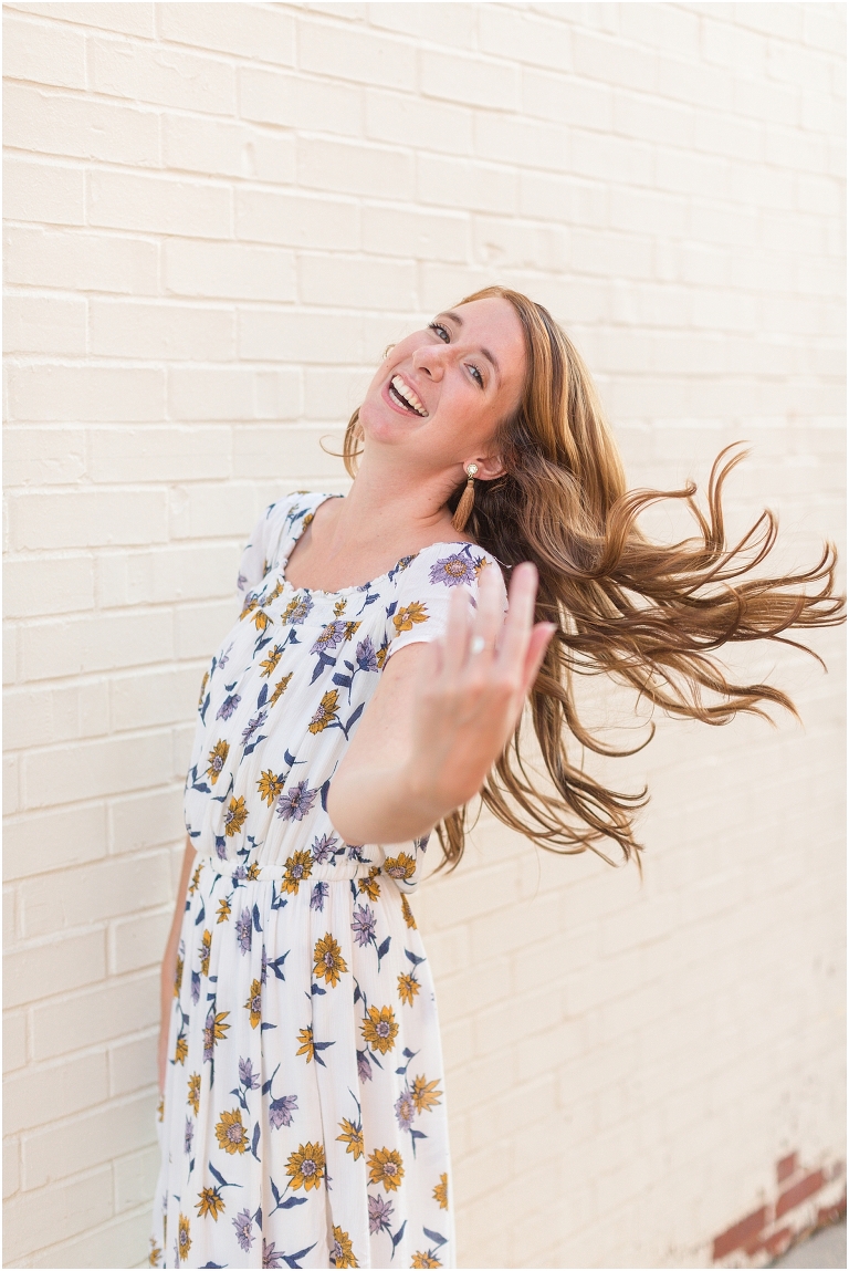 Virginia Senior Portrait Photographer Best of 2020 Seniors Sydney Kane Photography Downtown Harrisonburg