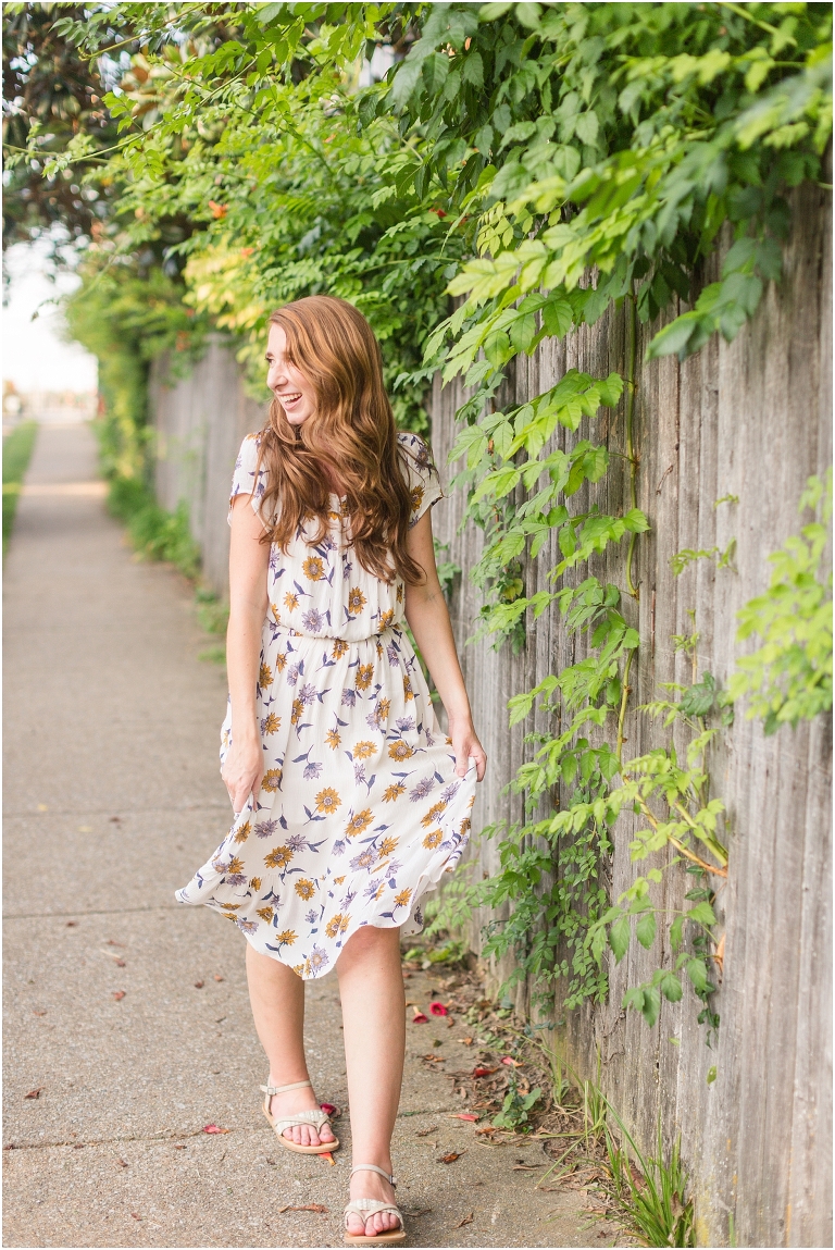 Virginia Senior Portrait Photographer Best of 2020 Seniors Sydney Kane Photography Downtown Harrisonburg