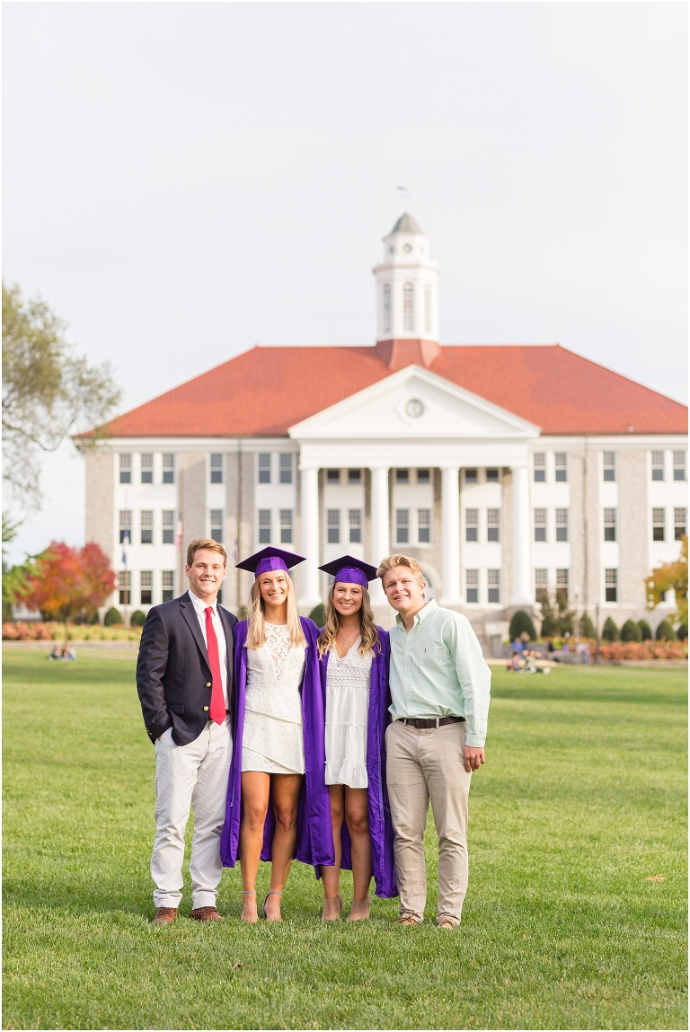 James Madison University (JMU) graduation portraits