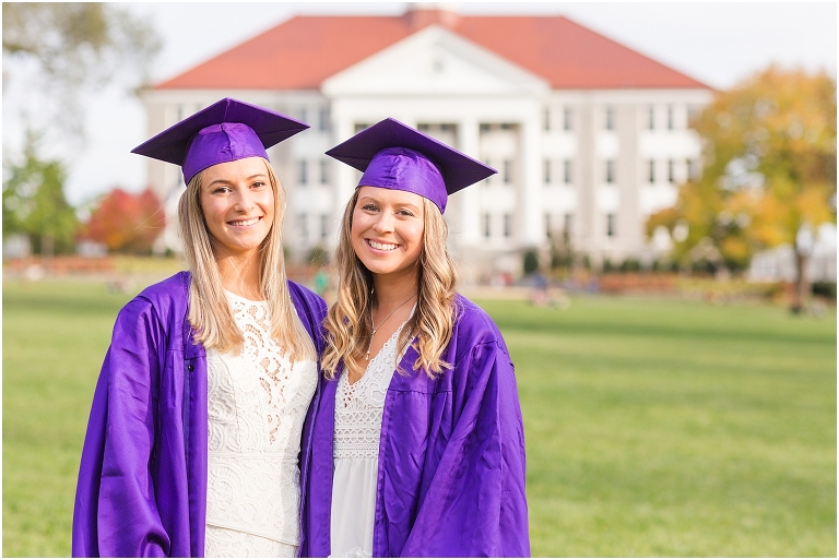 James Madison University (JMU) graduation portraits