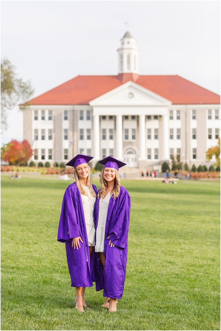 James Madison University (JMU) graduation portraits