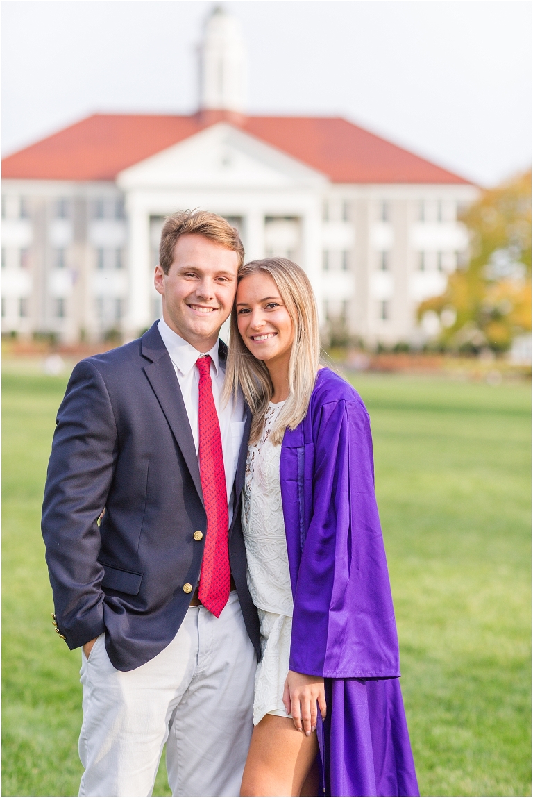 James Madison University (JMU) graduation portraits