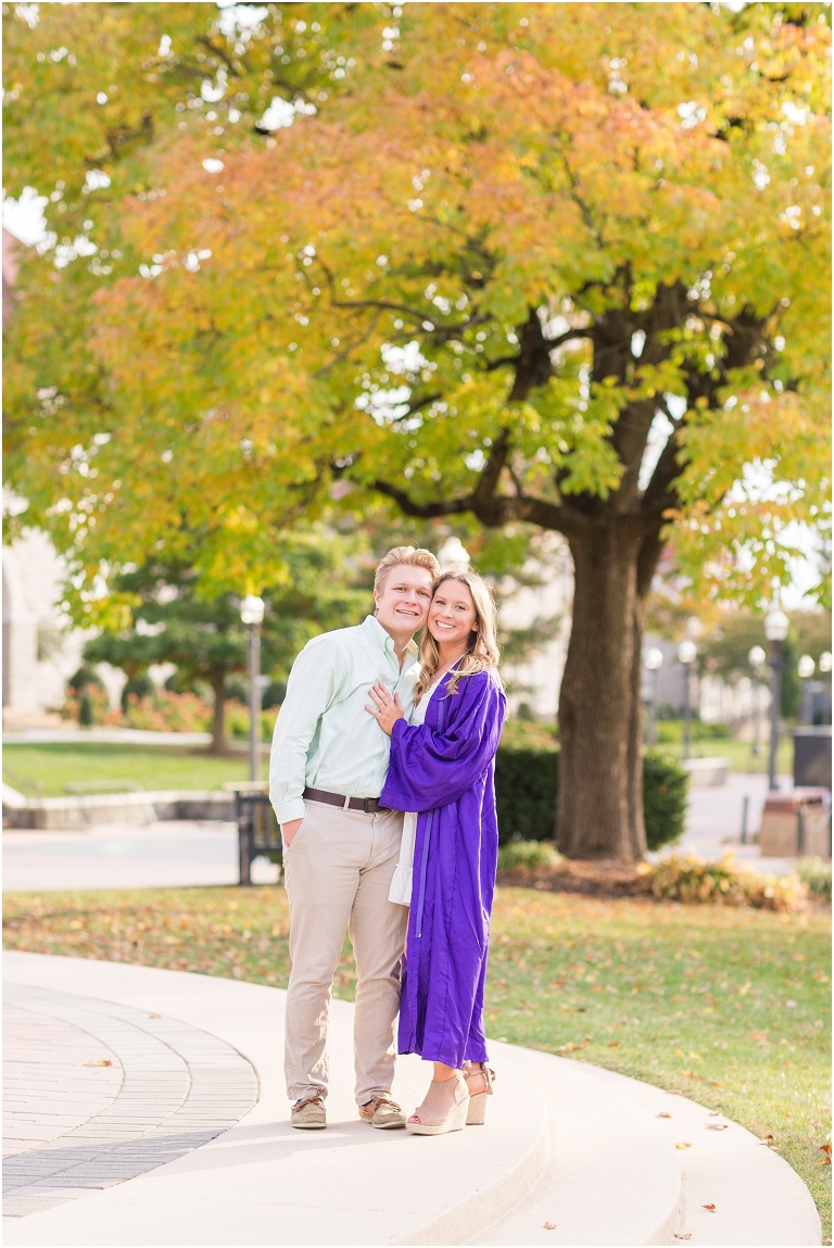 James Madison University (JMU) graduation portraits
