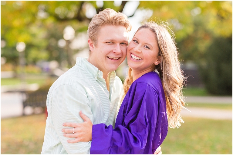 James Madison University (JMU) graduation portraits