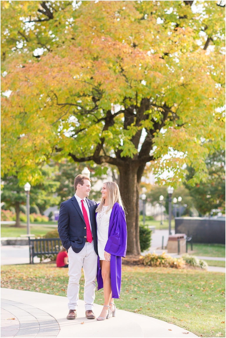 James Madison University (JMU) graduation portraits