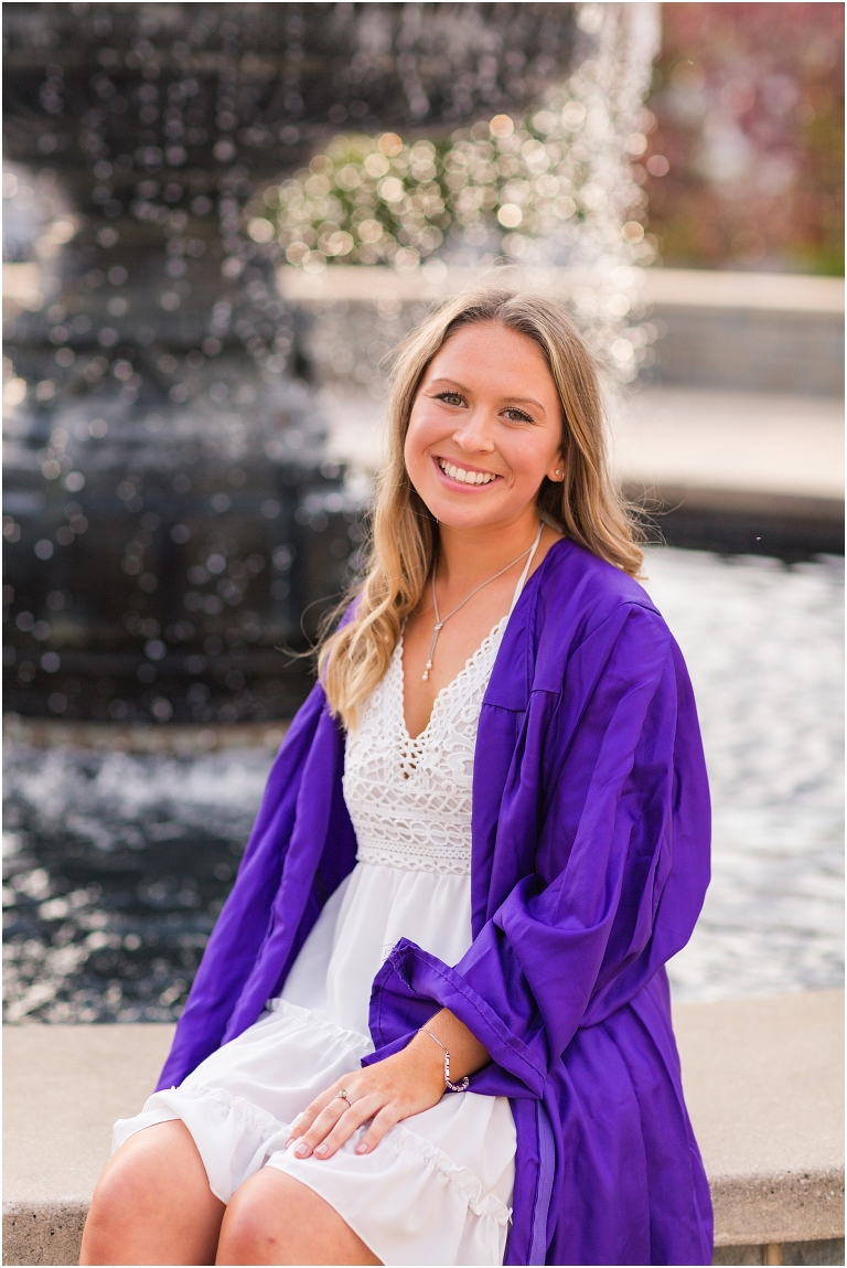 James Madison University (JMU) graduation portraits