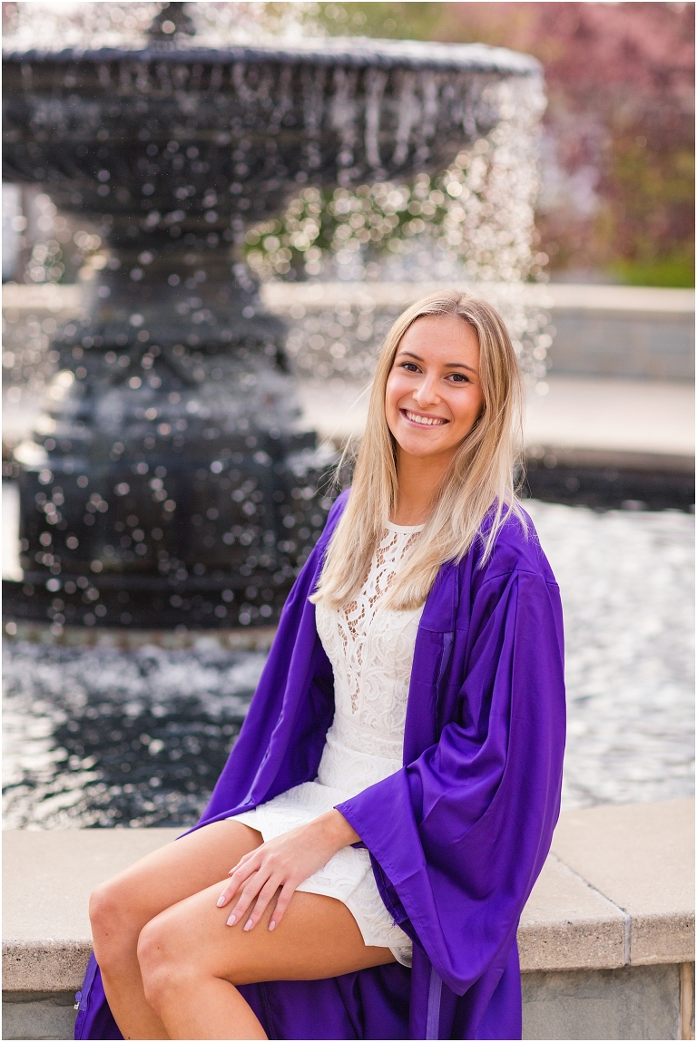 James Madison University (JMU) graduation portraits
