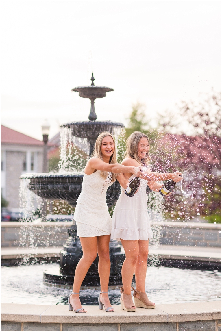 James Madison University (JMU) graduation portraits