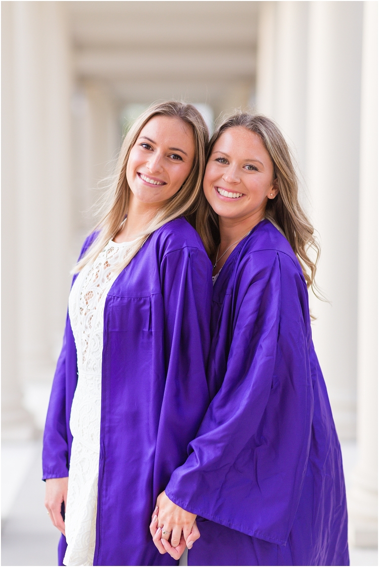 James Madison University (JMU) graduation portraits