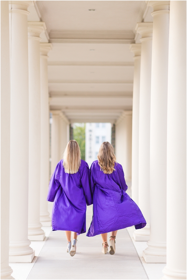 James Madison University (JMU) graduation portraits