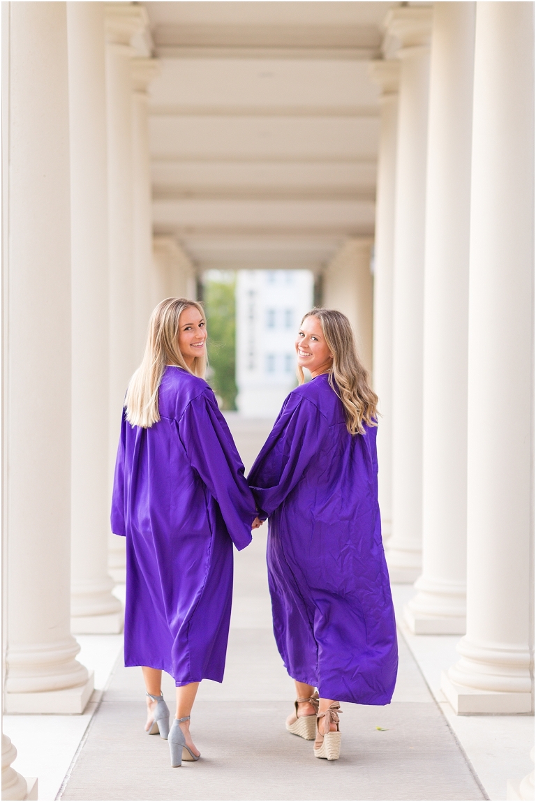 James Madison University (JMU) graduation portraits