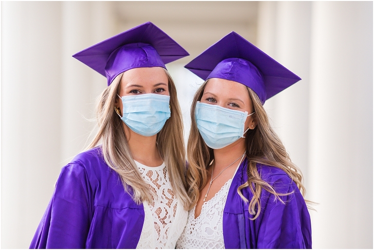 James Madison University (JMU) graduation portraits