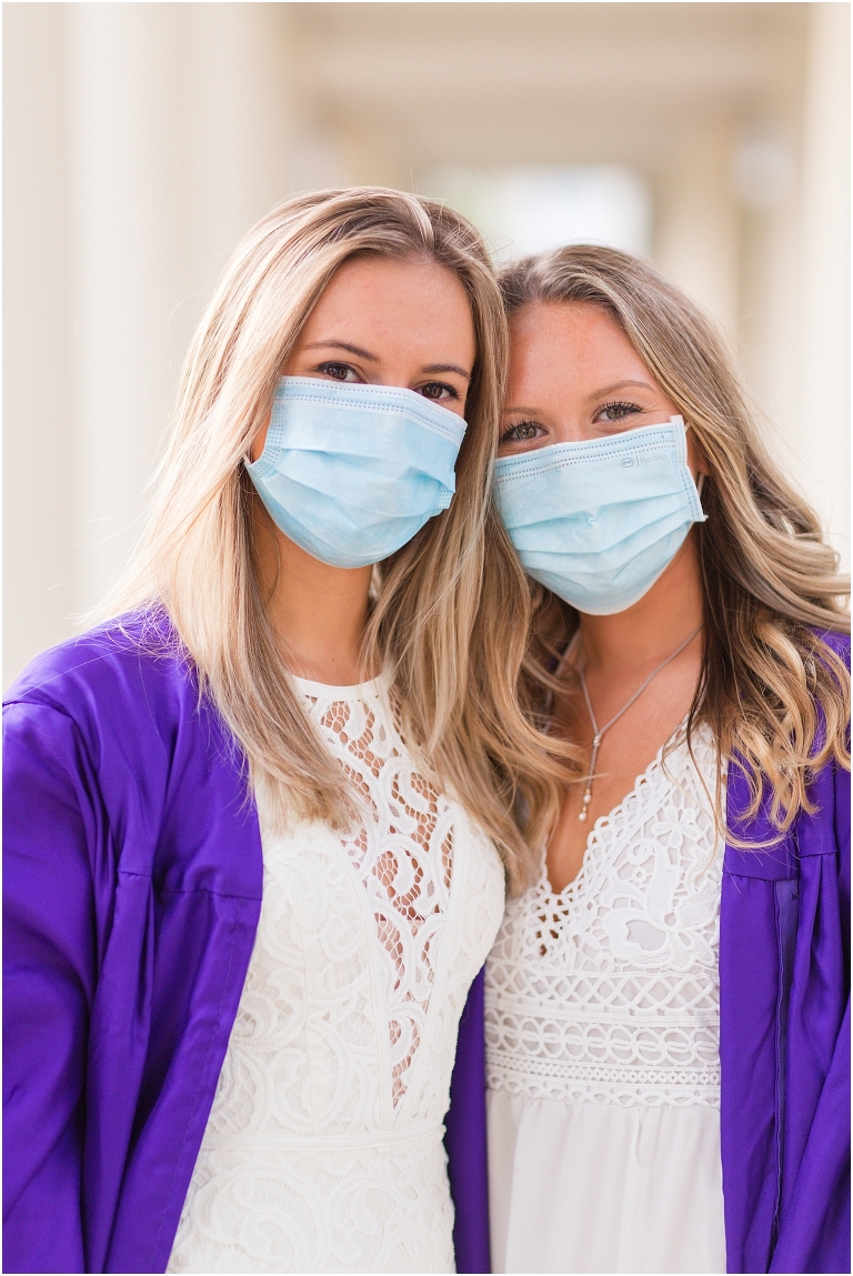 James Madison University (JMU) graduation portraits