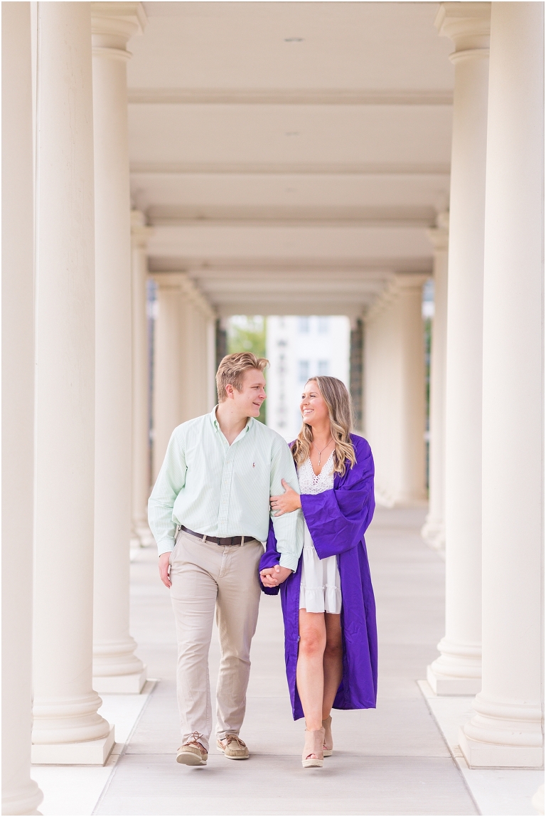 James Madison University (JMU) graduation portraits