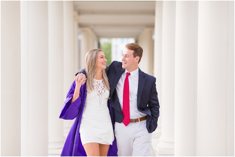 James Madison University (JMU) graduation portraits
