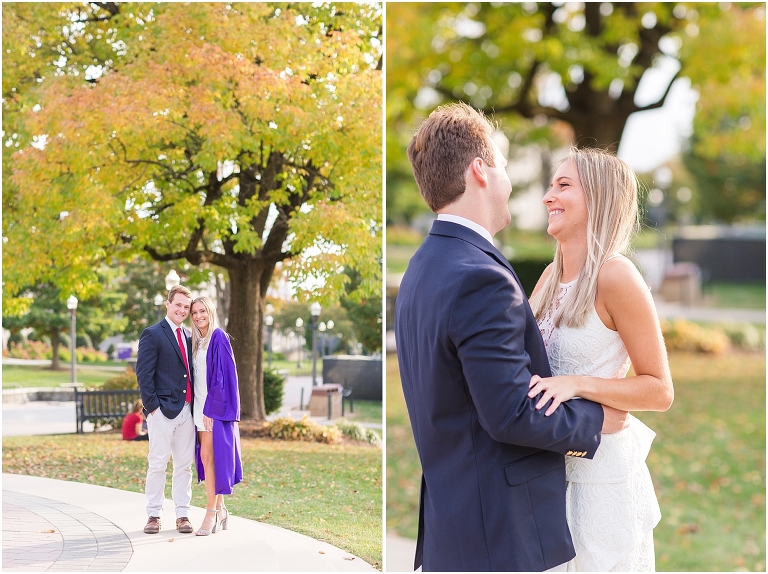 James Madison University (JMU) graduation portraits