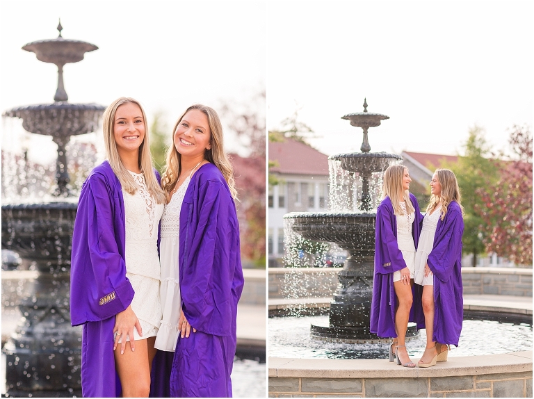 James Madison University (JMU) graduation portraits