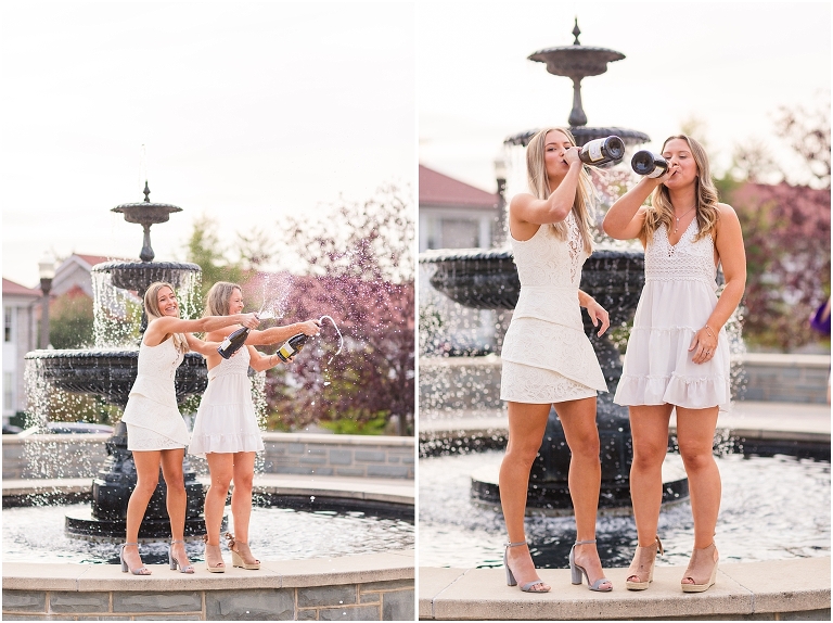 James Madison University (JMU) graduation portraits