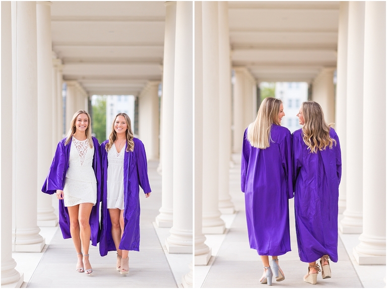 James Madison University (JMU) graduation portraits