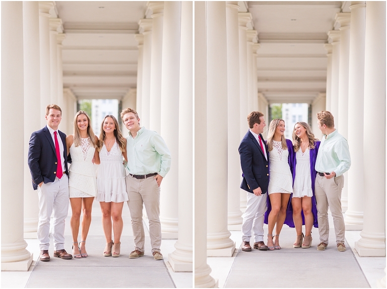 James Madison University (JMU) graduation portraits