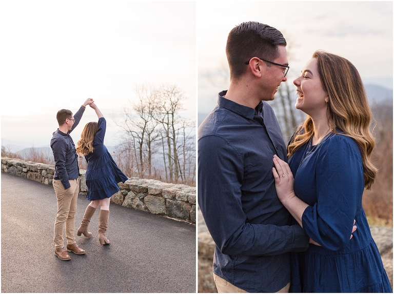 Virginia Wedding and Engagement Photographer Best of 2020 Weddings and Engagements Sydney Kane Photography The Point Overlook Engagement Session Skyline Drive