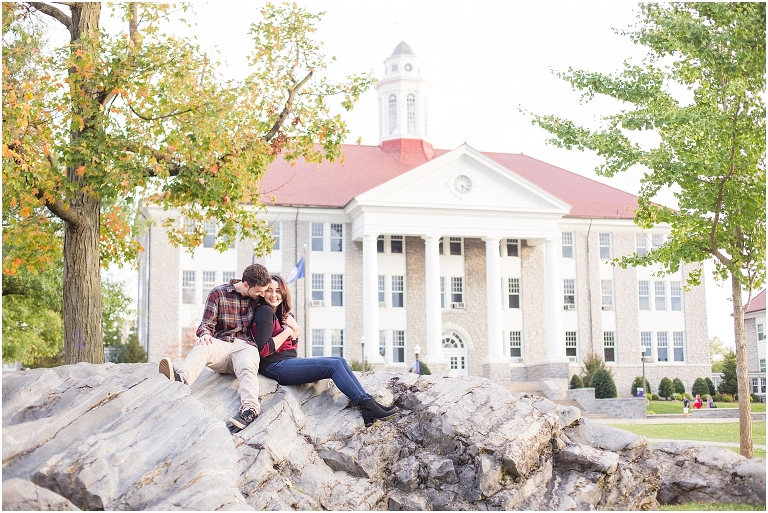 When should you take your JMU graduation portraits? The James Madison University Quad can be filled with fall foliage in October