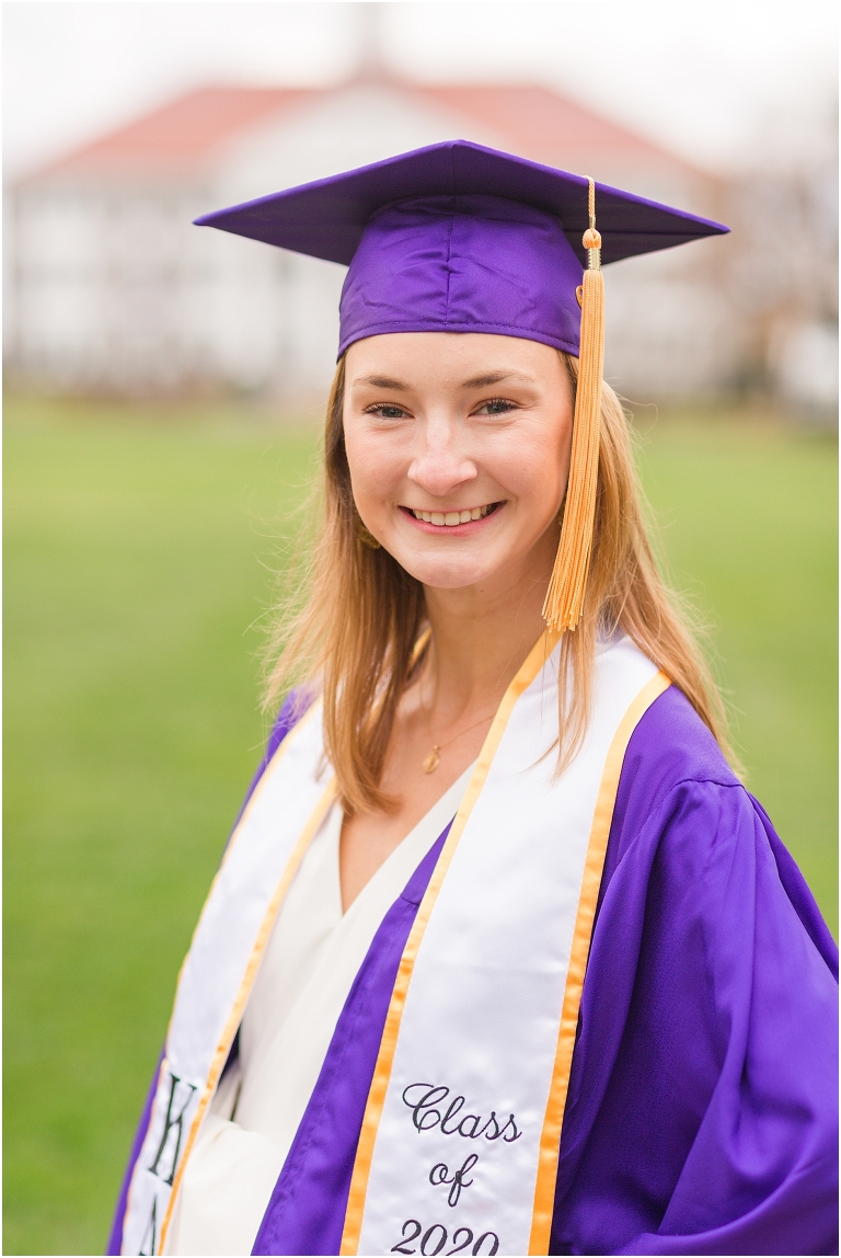 James Madison University (JMU) graduation portraits