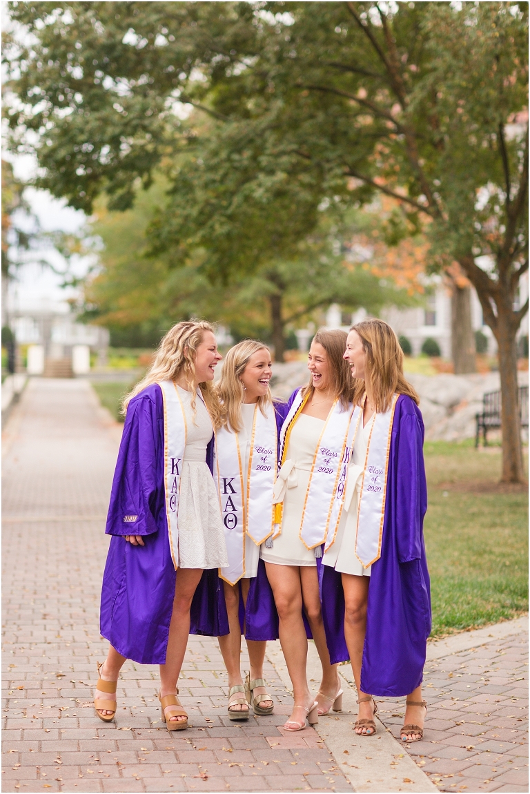 James Madison University (JMU) graduation portraits