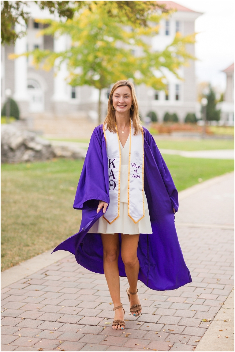 James Madison University (JMU) graduation portraits