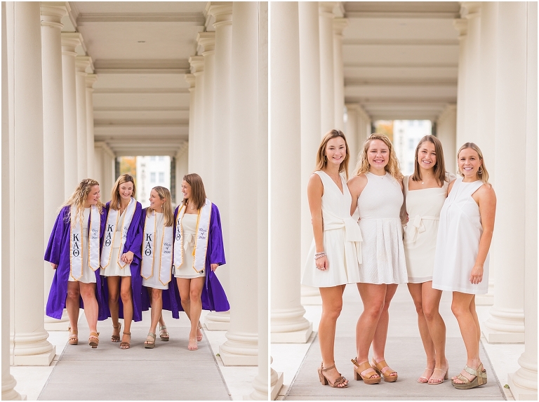 James Madison University (JMU) graduation portraits