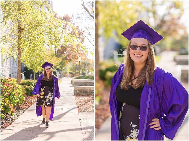 James Madison University (JMU) graduation portraits