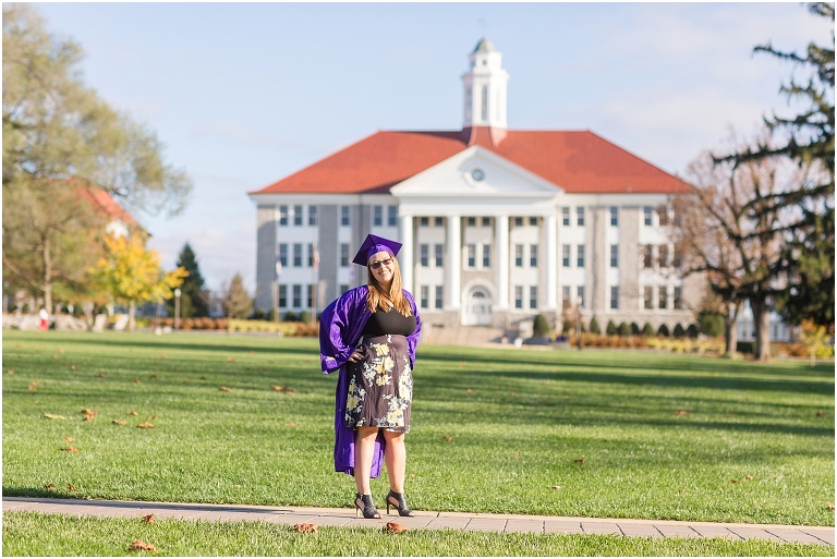 James Madison University (JMU) graduation portraits