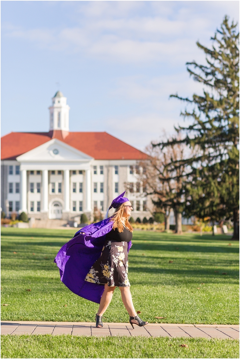 James Madison University (JMU) graduation portraits