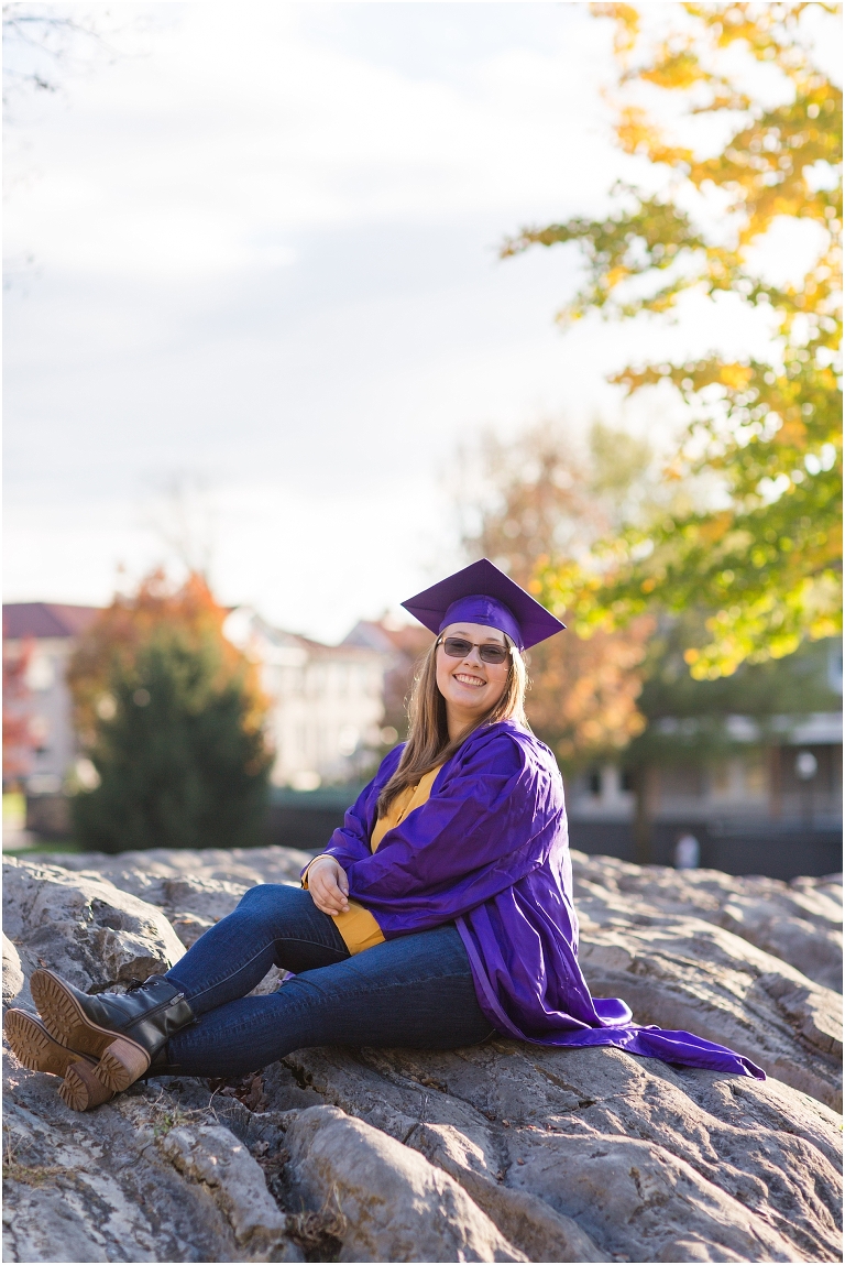 James Madison University (JMU) graduation portraits