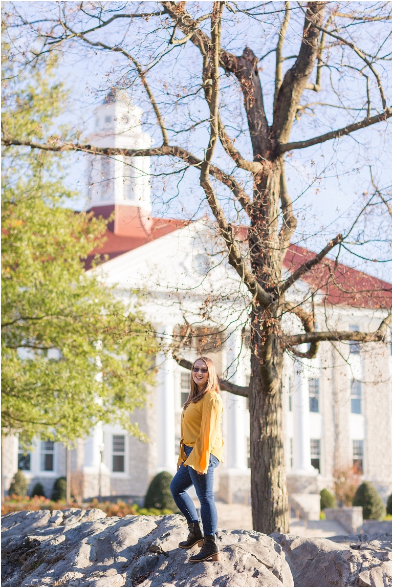 James Madison University (JMU) graduation portraits