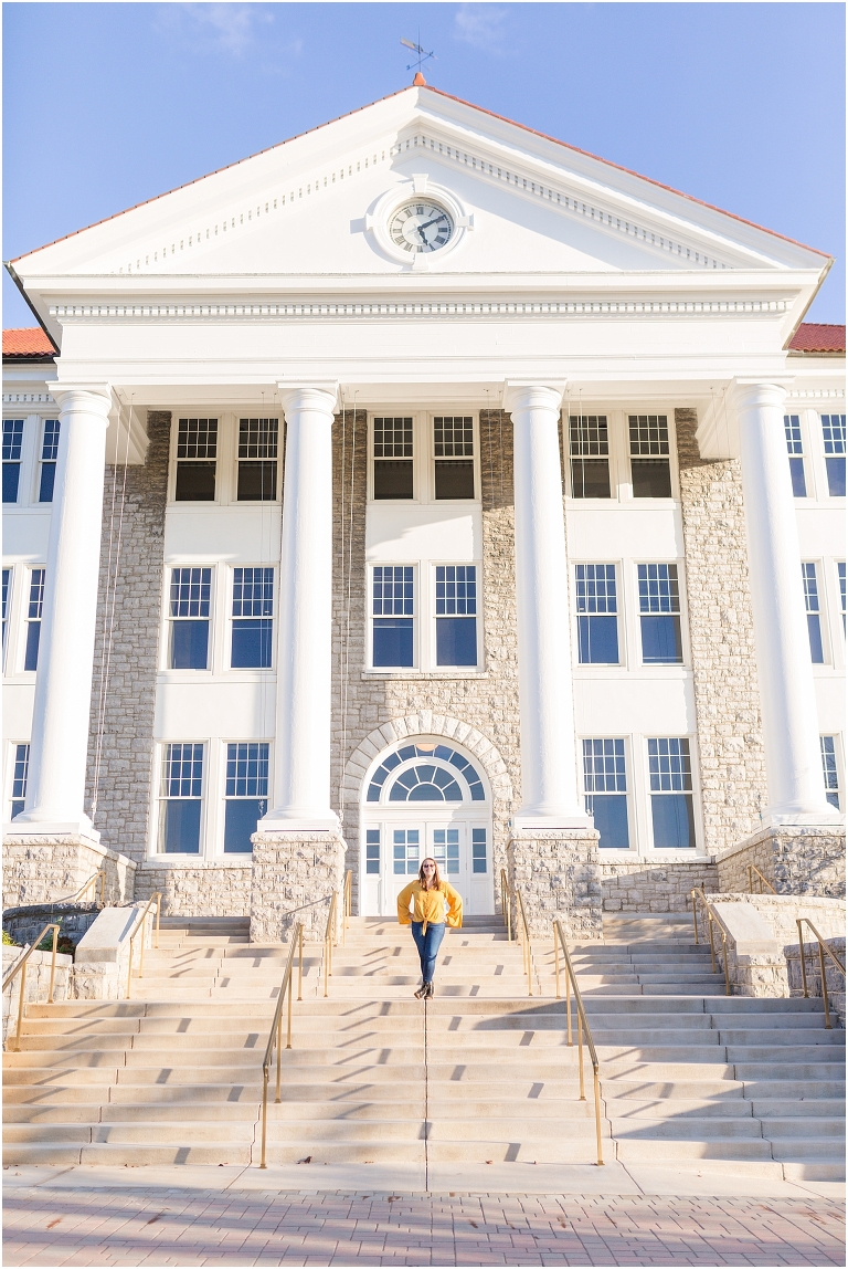 James Madison University (JMU) graduation portraits