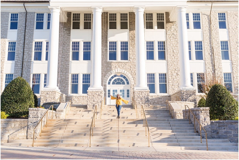 James Madison University (JMU) graduation portraits