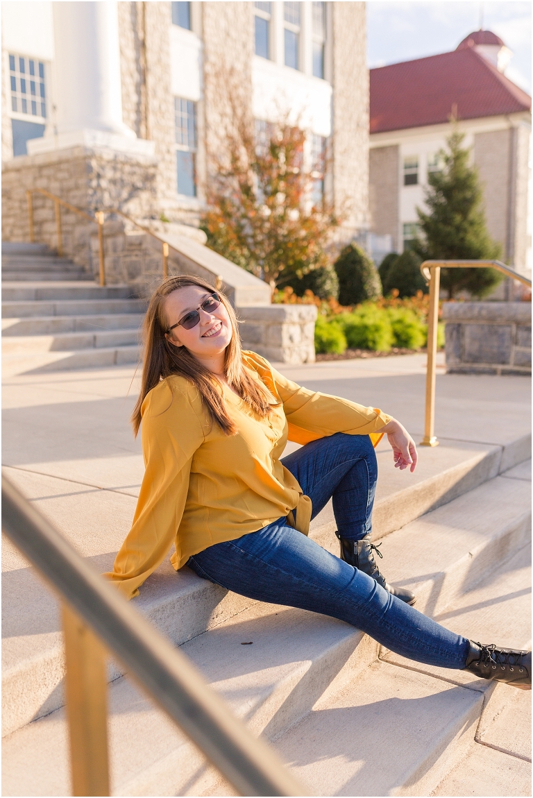 James Madison University (JMU) graduation portraits