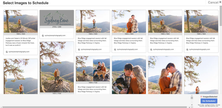 This is my workflow for what I do after I publish a blog post! I add the images to the Tailwind Chrome extension