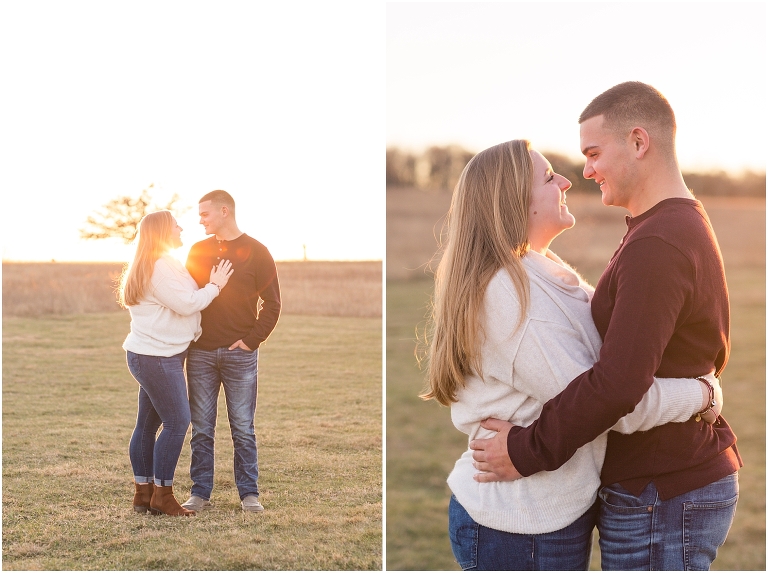 Engagement session at Big Meadows in Virginia. Beautiful colors and views surrounded us for this special occasion.