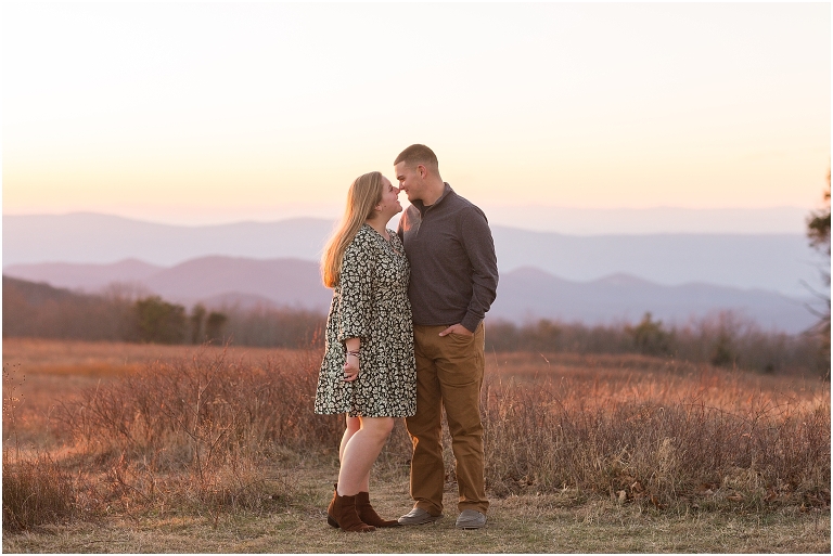 Engagement session at Big Meadows in Virginia. Beautiful colors and views surrounded us for this special occasion.