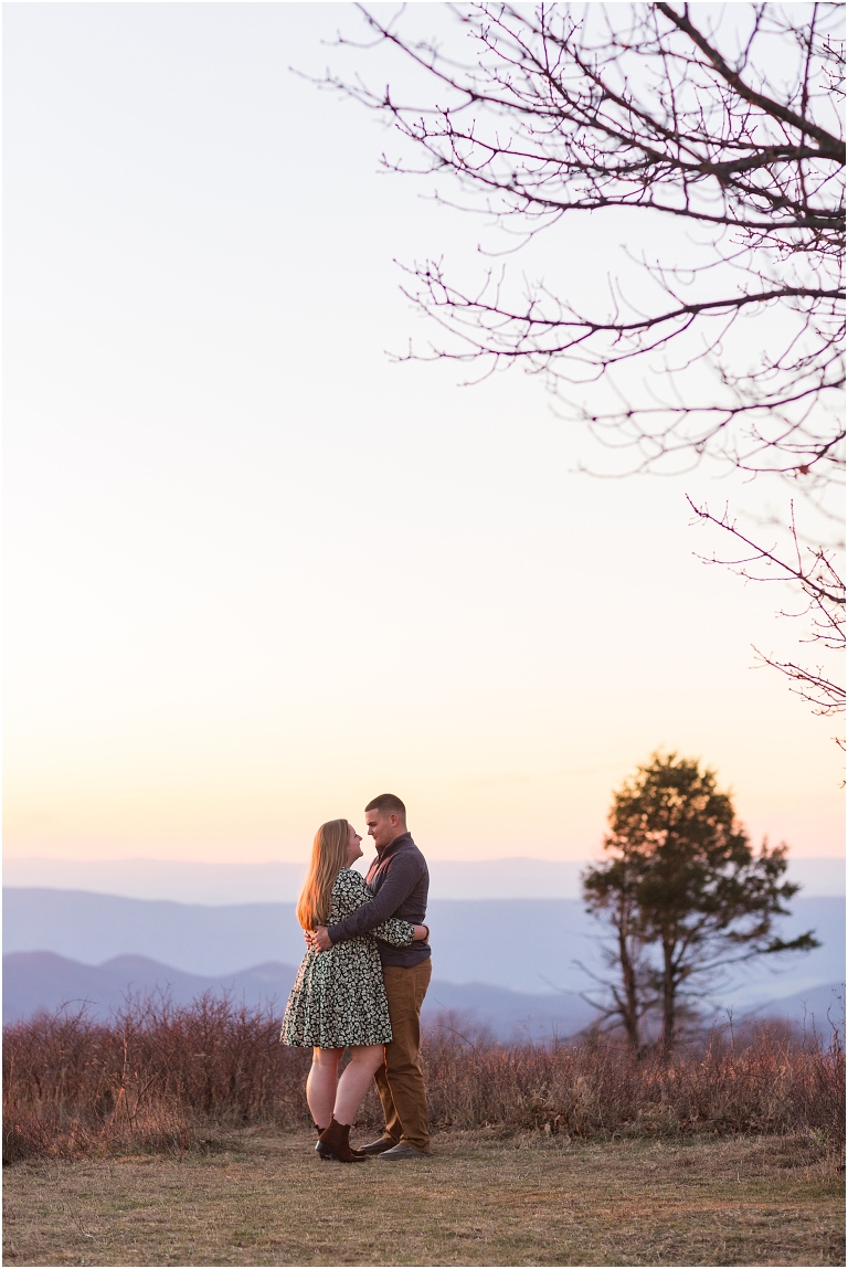 Engagement session at Big Meadows in Virginia. Beautiful colors and views surrounded us for this special occasion.
